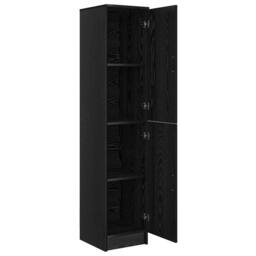 Berkfield Home Modern Buffet Cabinet Black oak Engineered wood Medium Buffet Cabinet - thumbnail 5