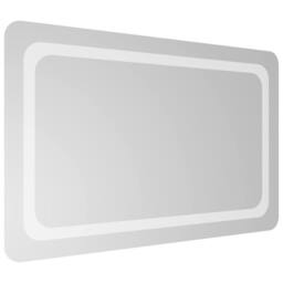 Berkfield Home LED Bathroom Mirror 50x80 cm in Clear - thumbnail 3