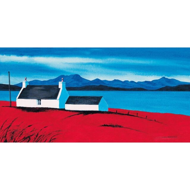Anthony Barber Over The Sea To Skye I Canvas Print in Blue - image 1