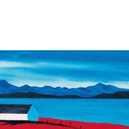 Anthony Barber Over The Sea To Skye I Canvas Print in Blue - thumbnail 2