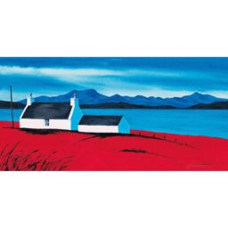 Anthony Barber Over The Sea To Skye I Canvas Print in Blue - thumbnail 1