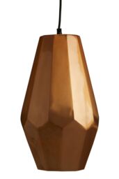 Orsina Aluminum Copper Finish Large Pendant Light, Ceiling Pendant Light for Dining Room, Lounge in Gold - thumbnail 3