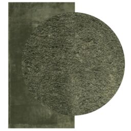 Berkfield Home Rug HUARTE Short Pile Soft & Washable Forest Green 60x110 cm - Size: Medium - thumbnail 3