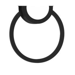 Netlighting Mural Wall Lamp Circles 24W 3000K 1440lm Matt Black 3yrs Warranty - thumbnail 4