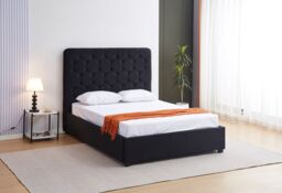 Seconique Madison Ottoman 5' Bed (King) in Black - Size: King - thumbnail 1