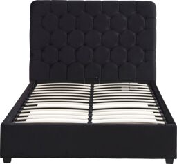 Seconique Madison Ottoman 5' Bed (King) in Black - Size: King - thumbnail 4