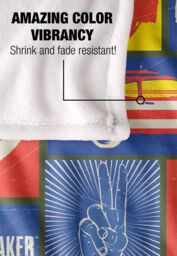 Warner Brothers Peacemaker Officially Licensed Silky Touch Super Soft Throw Blanket 152 x 127 cm in White - thumbnail 4