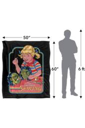 Steven Rhodes You Can Learn Sewing Silky Super Soft Throw Blanket - Size: Small - thumbnail 3
