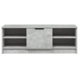 Berkfield Home TV Cabinet Concrete Grey 102x35.5x36.5 cm Engineered Wood - thumbnail 6
