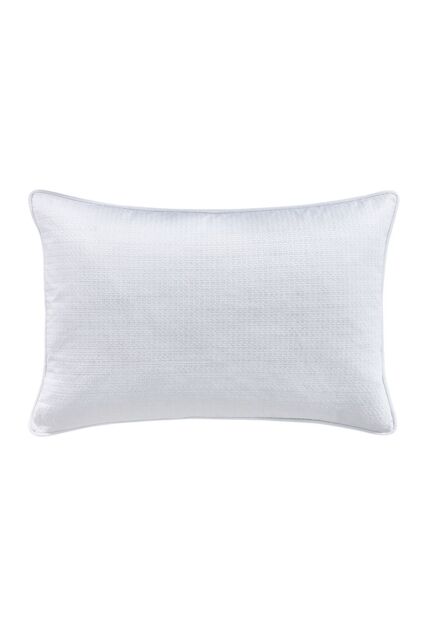 1951 'Kham' Cotton Cushion in White - Size: 40 cm x 60 cm - image 1