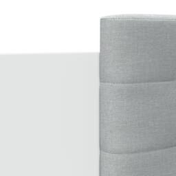 Berkfield Home Bed Frame with LED without Mattress White 120x200 cm - Size: Small Double - thumbnail 9