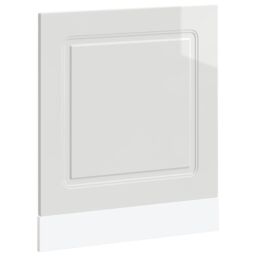 Berkfield Home Dishwasher Panel¬†Kalmar¬†High Gloss White¬†60x1.5x67 cm Engineered Wood in White - Size: 60x1.5x67 cm - thumbnail 2