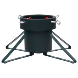 Berkfield Home Christmas Tree Stand Black 46x46x19 cm - Size: 46 x 46 x 19 cm - thumbnail 4
