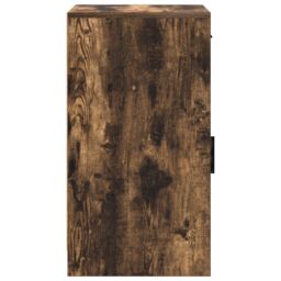 Berkfield Home Sideboard Smoked Oak 40x41x75 cm Engineered Wood in Brown - Size: 40 x 41 x 75 cm - thumbnail 8