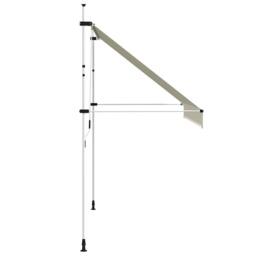 Berkfield Home Manual Retractable Awning 300 cm Cream in Beige - thumbnail 3