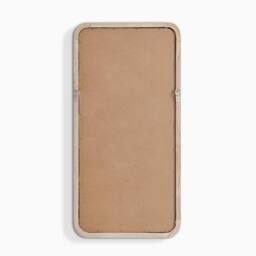 FurnitureboxUK Rowena Oak Wood Small 80x40cm Rectangle Wall Mirror in Light Brown - Size: 80x40 cm - thumbnail 5