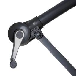 Monstershop Cantilever Parasol 3m With Full Fan Base - Green - thumbnail 6