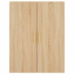 Berkfield Home Wall Mounted Cabinets 2 pcs Sonoma Oak 69.5x34x90 cm in Light Tan - thumbnail 6