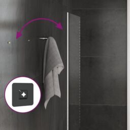 Berkfield Home LED Bathroom Mirror 90x40 cm in Clear - thumbnail 4