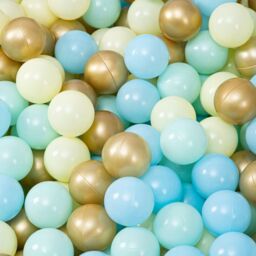 simpa Soft Foam Ball Pit 90 x 30cm in Grey - Size: 90 x 30 cm - thumbnail 3