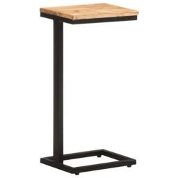Berkfield Home Side Tables 2 pcs 31.5x24.5x64.5 Solid Acacia Wood in Brown - thumbnail 2