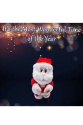 VFM e-Store Christmas Bag Jumbo Gift Bag X 1 48cm x 67cm x 16cm Santa Jumbo in Red - Size: 48 cm x 67 cm x 16 cm - thumbnail 3