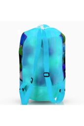 Doodle Nylon 'Toy Storage Bag & Play Mat' in Blue - Size: Large - thumbnail 4