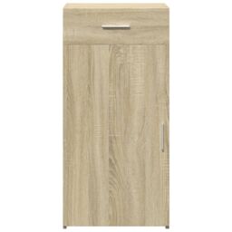 Berkfield Home Sideboard Sonoma Oak 45x42.5x93 cm Engineered Wood in Brown - thumbnail 4