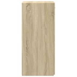 Berkfield Home Sideboard Sonoma Oak 45x42.5x93 cm Engineered Wood in Brown - thumbnail 5