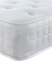 Aspire Cool Touch Classic Bonnell Roll Mattress in White - Size: Small Double - thumbnail 2