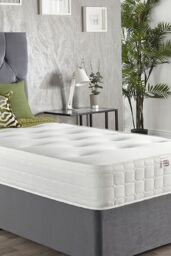 Aspire Cool Touch Classic Bonnell Roll Mattress in White - Size: Small Double - thumbnail 6