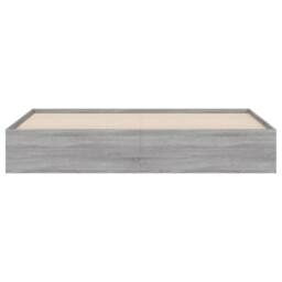 Berkfield Home Modern Bed Frame with Drawers without Mattress Grey Sonoma 160x200 cm - thumbnail 6