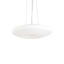 Netlighting Glory 3 Light Medium Ceiling Pendant White E27 - thumbnail 1