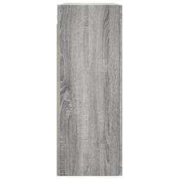 Berkfield Home Wall Mounted Cabinet Grey Sonoma 69.5x34x90 cm - thumbnail 8