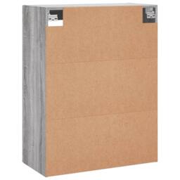 Berkfield Home Wall Mounted Cabinet Grey Sonoma 69.5x34x90 cm - thumbnail 9