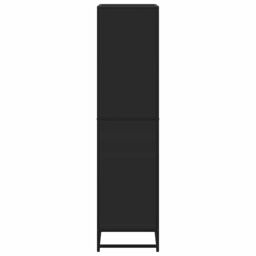 Berkfield Home Bookcase Black 60x35x139 cm Engineered Wood - Size: 60 x 35 x 139 cm - thumbnail 5