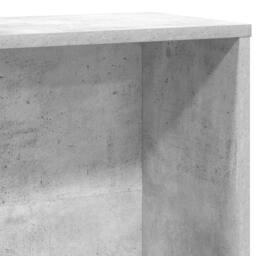 Berkfield Home Bookcase Concrete Grey 60x24x120 cm Engineered Wood - Size: 60 x 24 x 120 cm - thumbnail 8