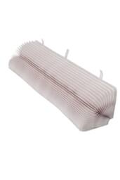 Living and Home 30x100cm Cylinder Pedestal Stand Paper Foldable Support Columns for Parties Weddings Reception Decoration in White - Size: 30x100 cm - thumbnail 5