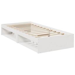 Berkfield Home Stylish Day Bed without Mattress White 90x190 cm Solid Wood Pine - thumbnail 1