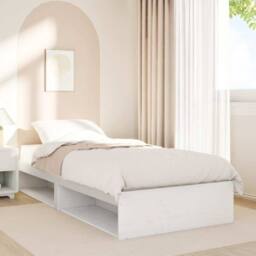 Berkfield Home Stylish Day Bed without Mattress White 90x190 cm Solid Wood Pine - thumbnail 4
