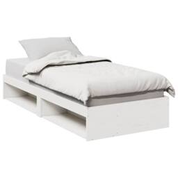 Berkfield Home Stylish Day Bed without Mattress White 90x190 cm Solid Wood Pine - thumbnail 2