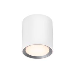 Nordlux Modern Indoor Ceiling Light White Metal Intergrated LED Smart - Mains Powered, IP44 - thumbnail 2