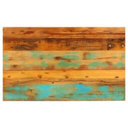 Berkfield Home Coffee Table 100x60x35 cm Solid Reclaimed Wood in Brown - Size: 100 x 60 x 35 cm - thumbnail 4