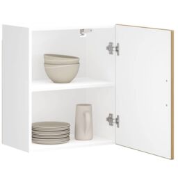 Berkfield Home Kitchen Wall Cabinets 2 pcs¬†Porto Artisan Oak Engineered Wood in Brown - thumbnail 1