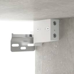 Berkfield Home TV Cabinets 2 pcs Concrete Grey 80x30x30 cm Engineered Wood - Size: 80 x 30 x 30 cm - thumbnail 9