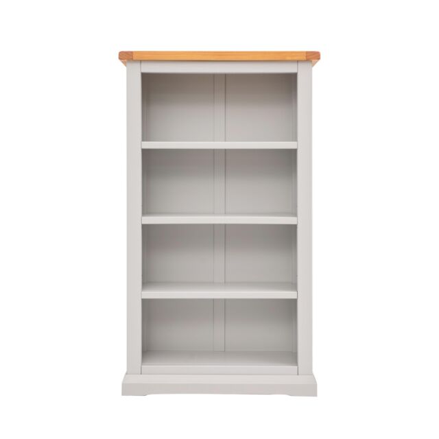 Cabinet Bits Bookcase with plinth 120x70x25cm in Light Grey - Size: 120 x 70 x 25 cm - image 1