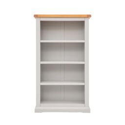 Cabinet Bits Bookcase with plinth 120x70x25cm in Light Grey - Size: 120 x 70 x 25 cm - thumbnail 1