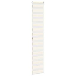 Berkfield Home Zebra Blind Marble Beige 50x200 cm Fabric Width 45.9 cm Polyester - thumbnail 4