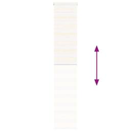 Berkfield Home Zebra Blind Marble Beige 50x200 cm Fabric Width 45.9 cm Polyester - thumbnail 5