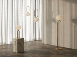 Nordlux Shapes Table Lamp Brass Metal Livingroom E27 Switch in Gold - thumbnail 6